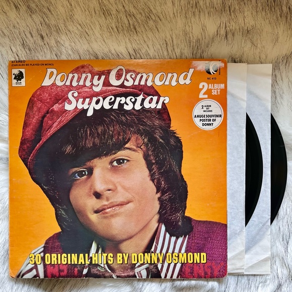 Vintage Vinyl LP - Donny Osmond - Superstar - 2 Record Set - No Poster - Picture 1 of 9